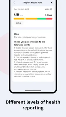 Heart Rate Health & BP Monitor android App screenshot 4